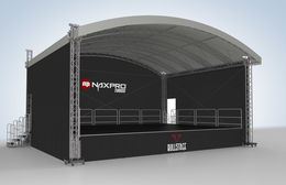 True Sound Hire LTD με το καινούργιο ARC Roof της Naxpro-Truss!